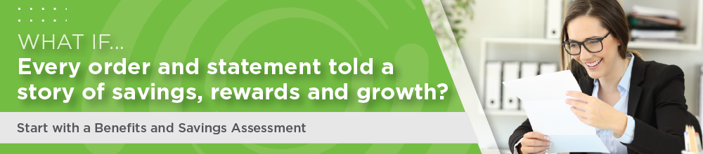 WhatifeveryorderandstatementtoldastoryofsavingsrewardsandgrowthStartwithabenefitsandsavingsassessmenttoday